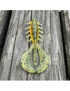 Съедобный силикон рак Chubby Craw 2.4" 60мм цвет 53 HOT... 2