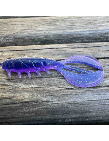 Їстівний силікон рак Chubby Craw 2.4" 60мм колір 50 June Bug UV кількість в пачці 7шт