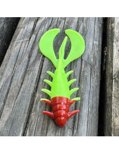 Їстівний силікон рак Chubby Craw 2.4" 60мм колір 66 Acid... 2