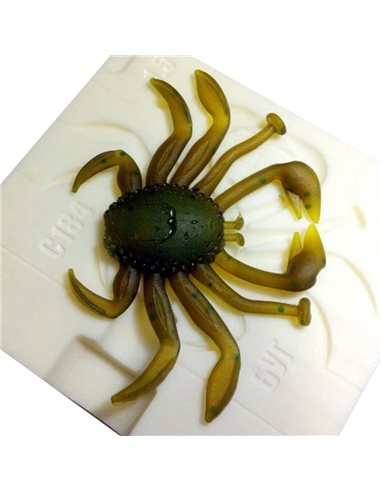 Рибальська форма для силіконових приманок RockinCrab 2,5 дюймів ID C185 від BaitBreath
