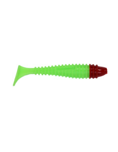 Съедобный силикон Виброхвост Fatik 2" цвет 66 Acid Green...