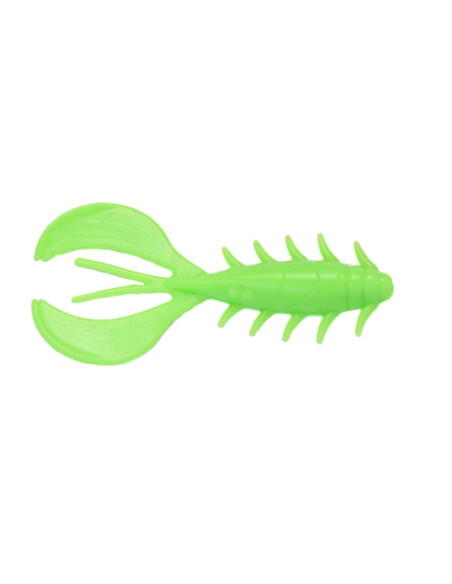 Їстівний силікон рак Chubby Craw 2.4" 60мм колір 10 Acid Green UV кількість в пачці 7шт