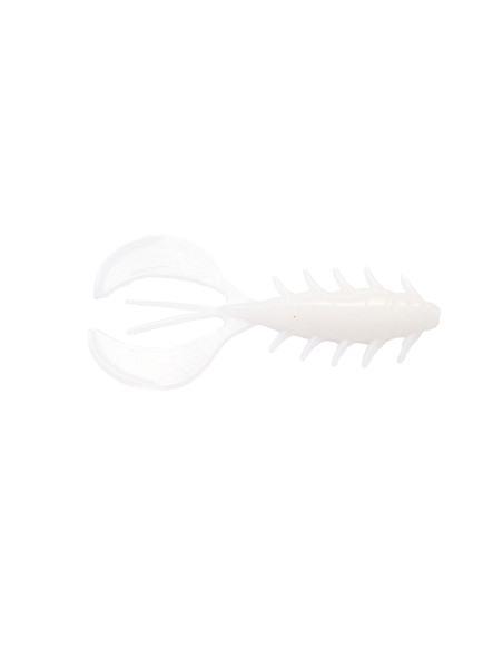 Съедобный силикон рак Chubby Craw 2.4" 60мм цвет 13 White UV количество в пачке 7шт