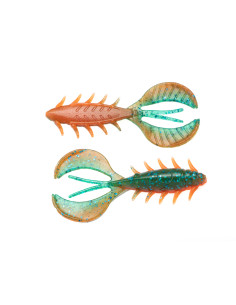 Їстівний силікон рак Chubby Craw 2.4" 60мм колір 15 Fire...
