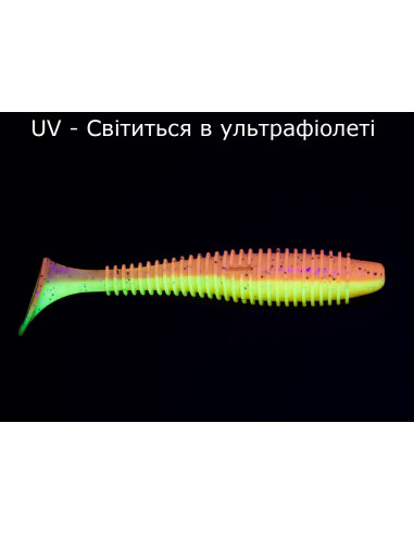 Їстівний силікон Віброхвіст Fatik 3.8" колір 06...