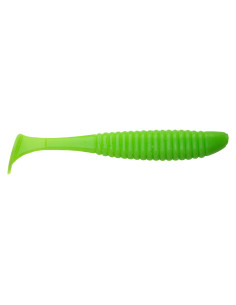 Съедобный силикон Виброхвост Shiner 3" цвет 10 Acid Green...