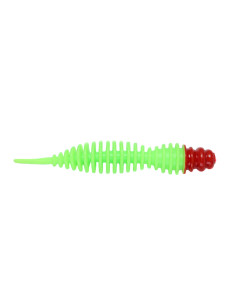 Їстівний силікон Хробак Killer Lip 3" колір 66 Acid Green...