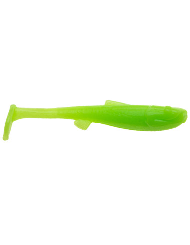 Съедобный силикон Виброхвост iMinnow 1.5" цвет 10 Acid Green UV количество в пачке 12шт