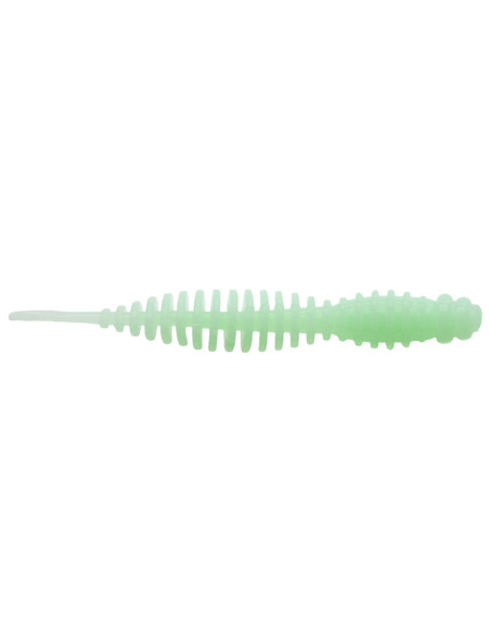 Їстівний силікон Хробак Killer Lip 2" колір 09 Green Milk UV кількість в пачці 10шт