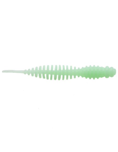 Їстівний силікон Хробак Killer Lip 2" колір 09 Green Milk UV кількість в пачці 10шт