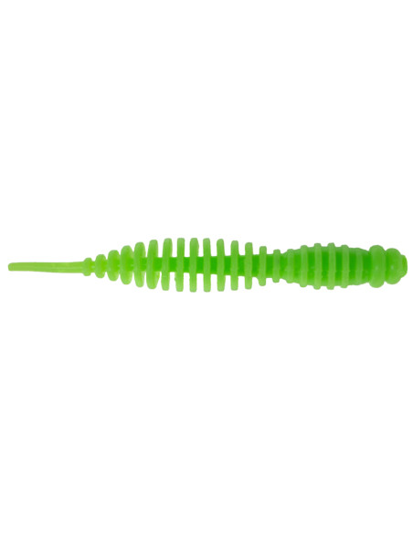Їстівний силікон Хробак Killer Lip 2" колір 10 Acid Green UV кількість в пачці 10шт