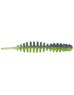 Съедобный силикон Червь Killer Lip 1,4" цвет 05 Acid... 2
