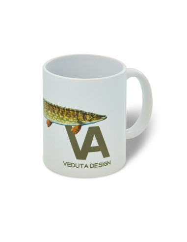 Чашка для риболова VEDUTA 330ml "Щука біла"