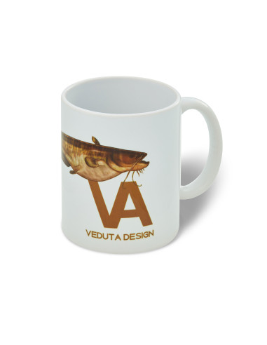 Чашка для риболова VEDUTA 330ml "Сом біла"