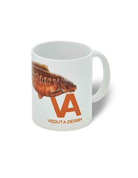 Чашка для риболова VEDUTA 330ml "Короп біла"
