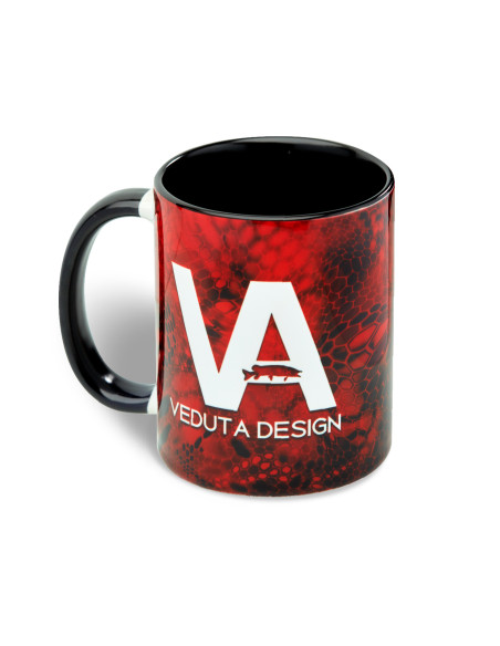 Чашка для риболова VEDUTA 330ml "Reptyle Skin BLOODY RED"