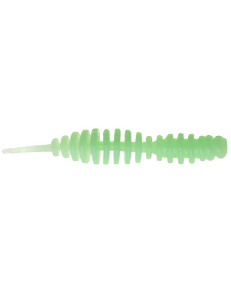 Їстівний силікон Хробак Killer Lip 1,4" колір 09 Green Milk UV кількість в пачці 12шт