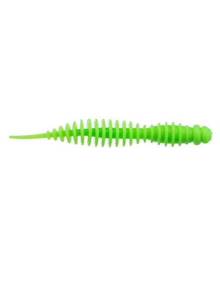 Їстівний силікон Хробак Killer Lip 3" колір 10 Acid Green UV кількість в пачці 6шт