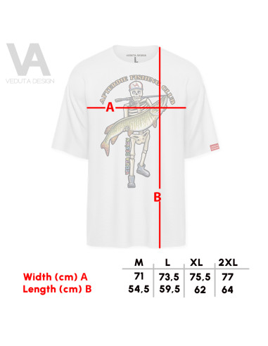 Футболка оверсайз VEDUTA AFC Bass Angler